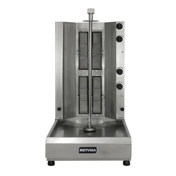 Assador de Churrasco Grego Metvisa Elétrico 4 Queimadores 220v Acge.4