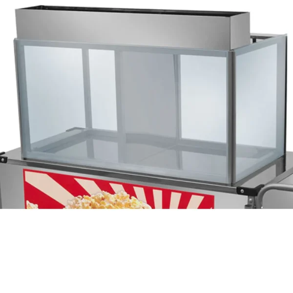 Carrinho de Pipoca Simples Inox Com Toldo L32rb/t Cefaz - Imagem 2