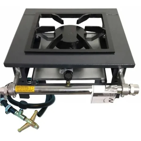 Fogão Industrial de Mesa 1 Boca Mr Fogões 30x30 Alta Pressão - Imagem 2