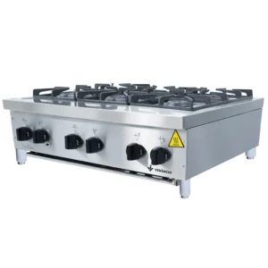 Fogão Industrial Venâncio de Mesa 6 Bocas Don Bidone Fdb6m