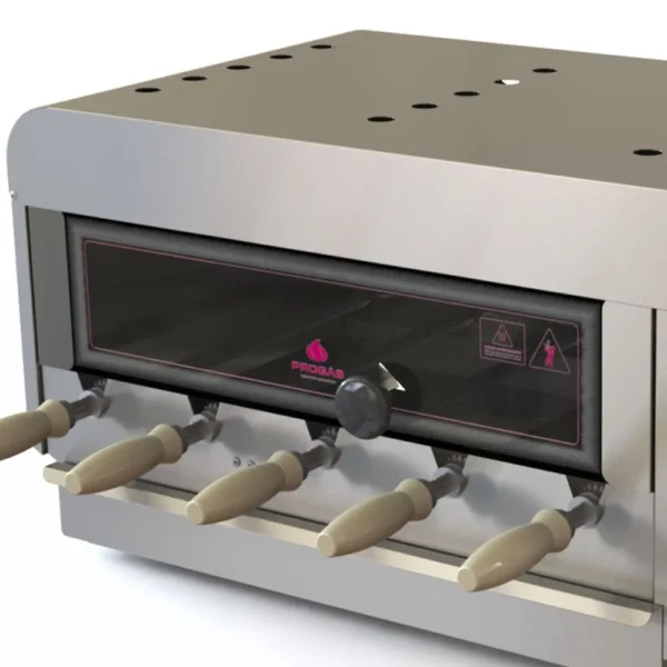 Forno Rotativo Multiuso Elétrico Progás 5 Espetos Sem Grade Prr-050en 220v - Imagem 2