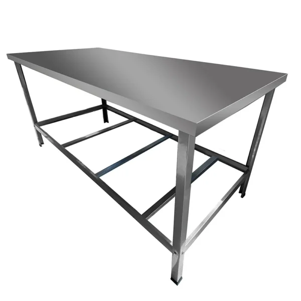Mesa de Manipulação Inox Slim Cefaz 120x55cm Msis-18 - Imagem 2