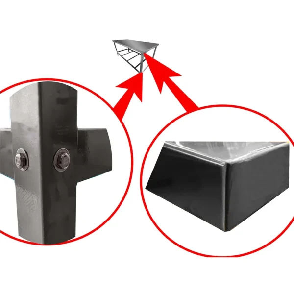 Mesa de Manipulação Inox Slim Cefaz 120x55cm Msis-18 - Imagem 3