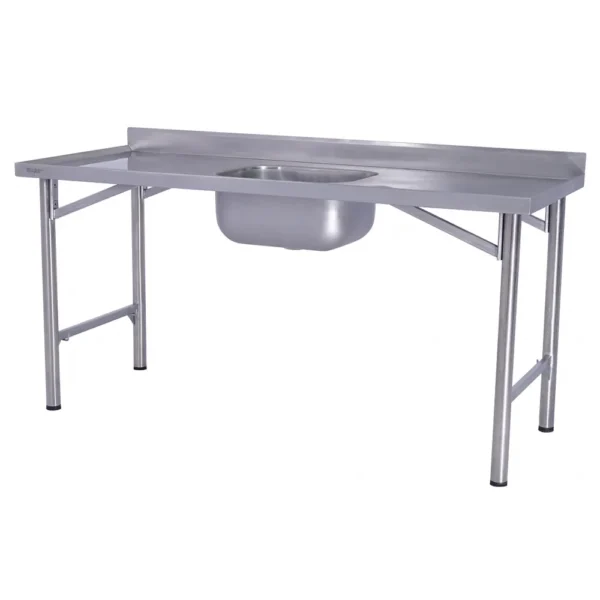 Pia Industrial Benfati Inox 304 120x60cm Com 1 Cuba 711