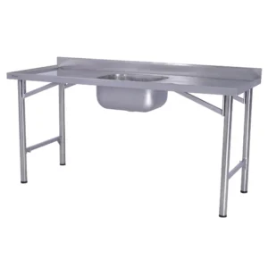 Pia Industrial Benfati Inox 2,00m Com 1 Cuba 614